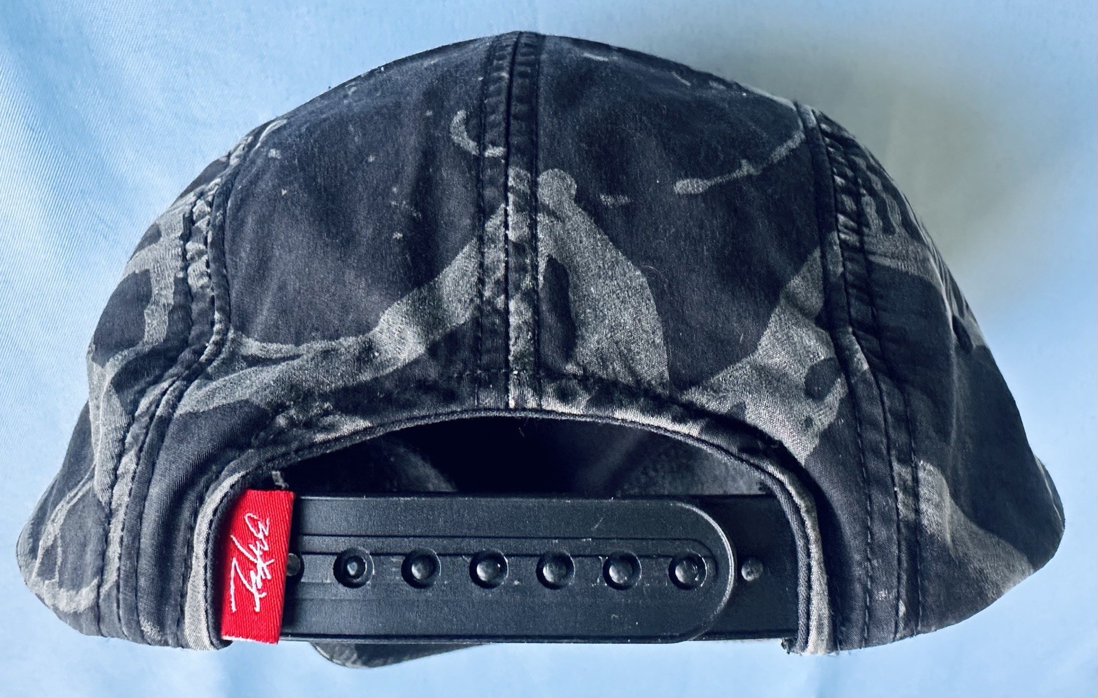 Futura Laboratories Atom Rings Hat Cap Black All Over Print FL Streetwear