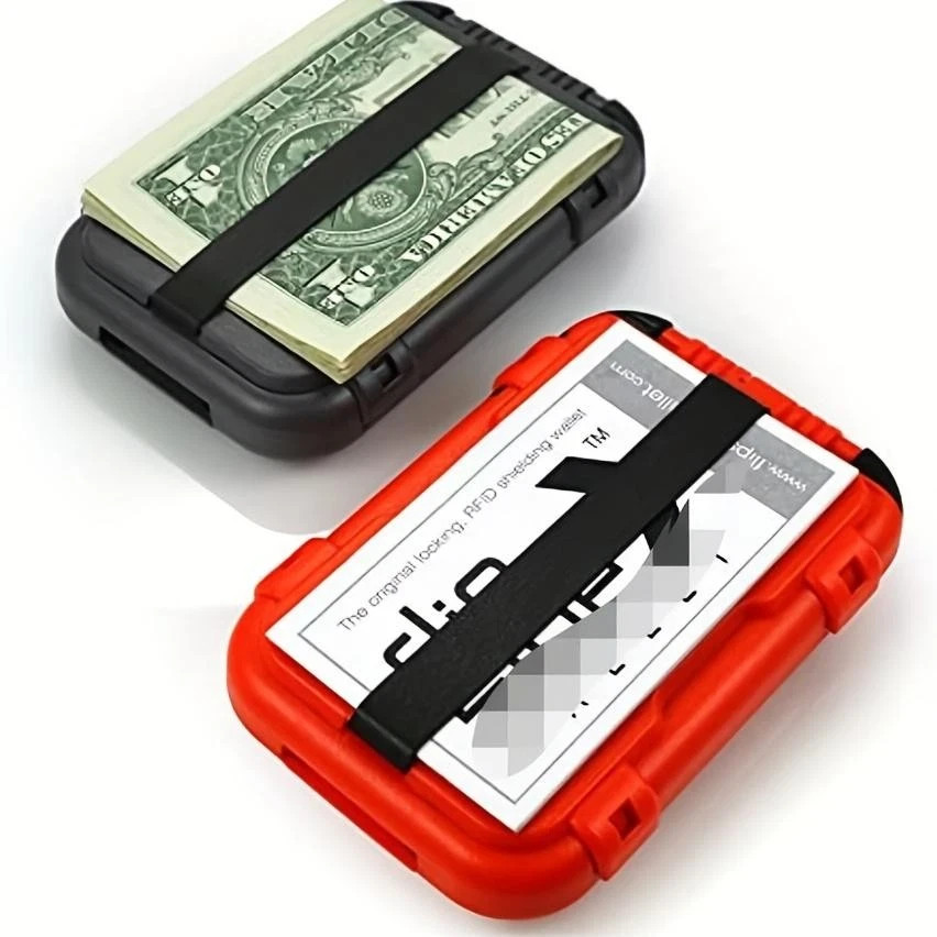 Slim Mint Wallet Ultra-Thin RFID-Blocking, AS-SEEN-ON-TV ID Theft Protection New