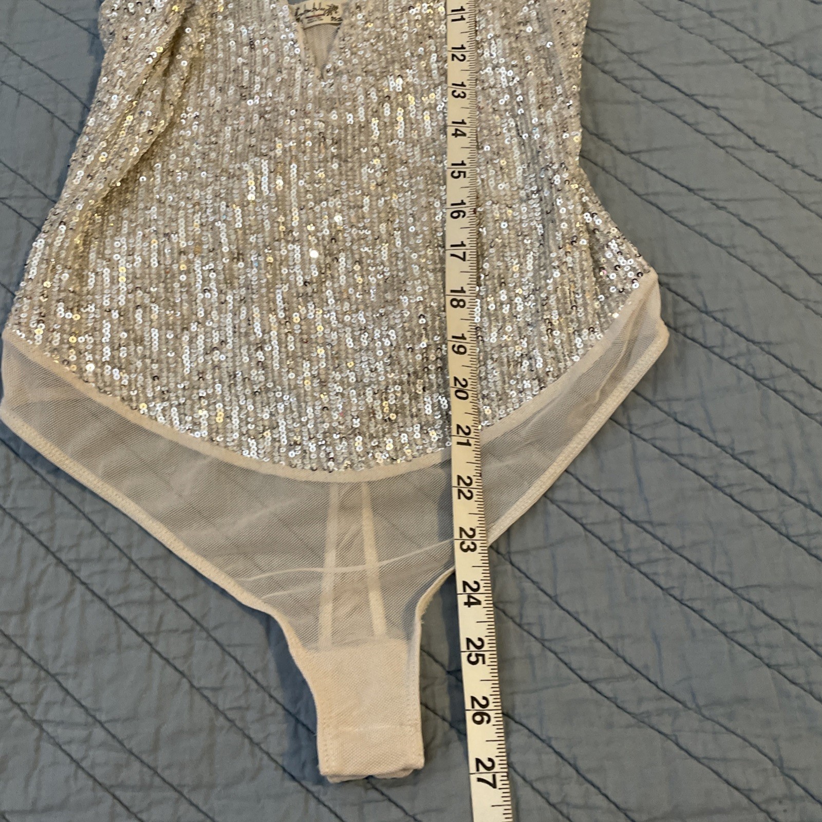 Intimately Free People Sequin Bodysuit Size Small Clean Excellent Condition Sexy