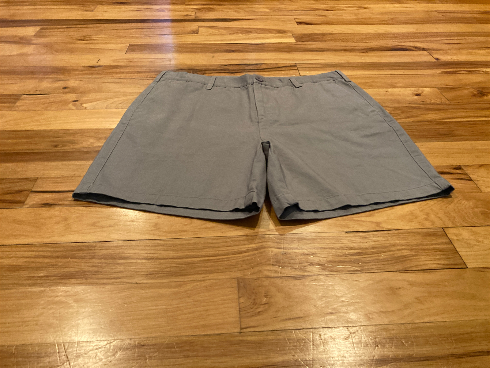 Southern Lure 100% Cotton Casual Outdoor Fishing Gray Flat Shorts Mens 36 x 6