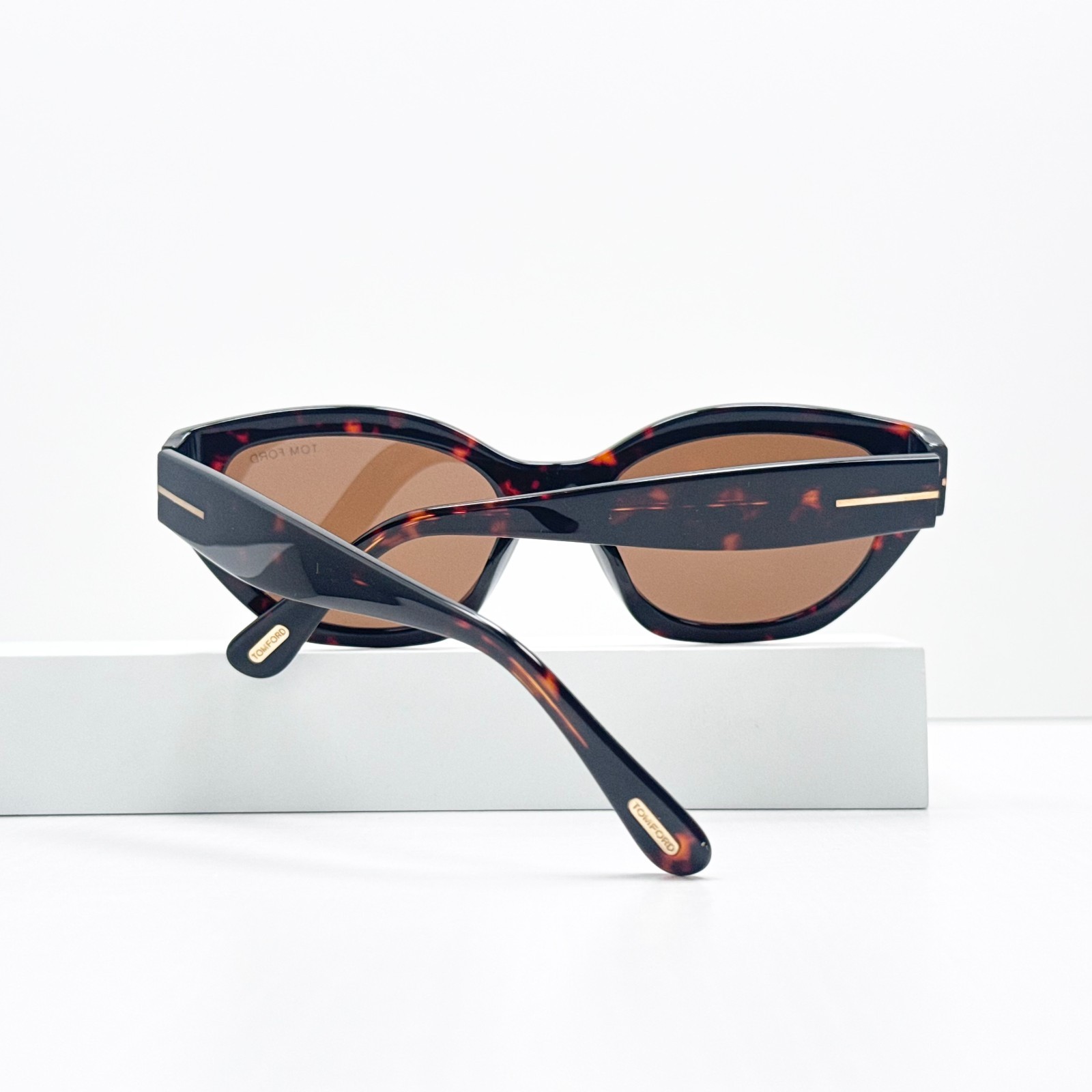 Tom Ford Penny FT1086 Sunglasses Havana Brown Unisex 55mm New