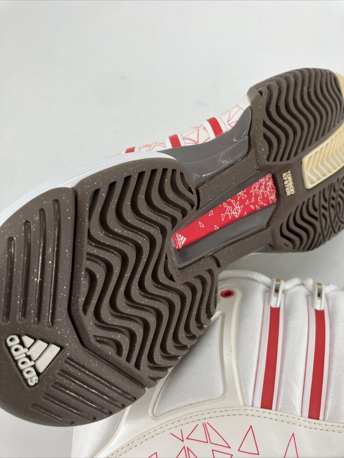 Size 9.5 WOMENS ADIDAS BARRICADE V TENNIS PICKLEBALL SNEAKERS SHOES G03631