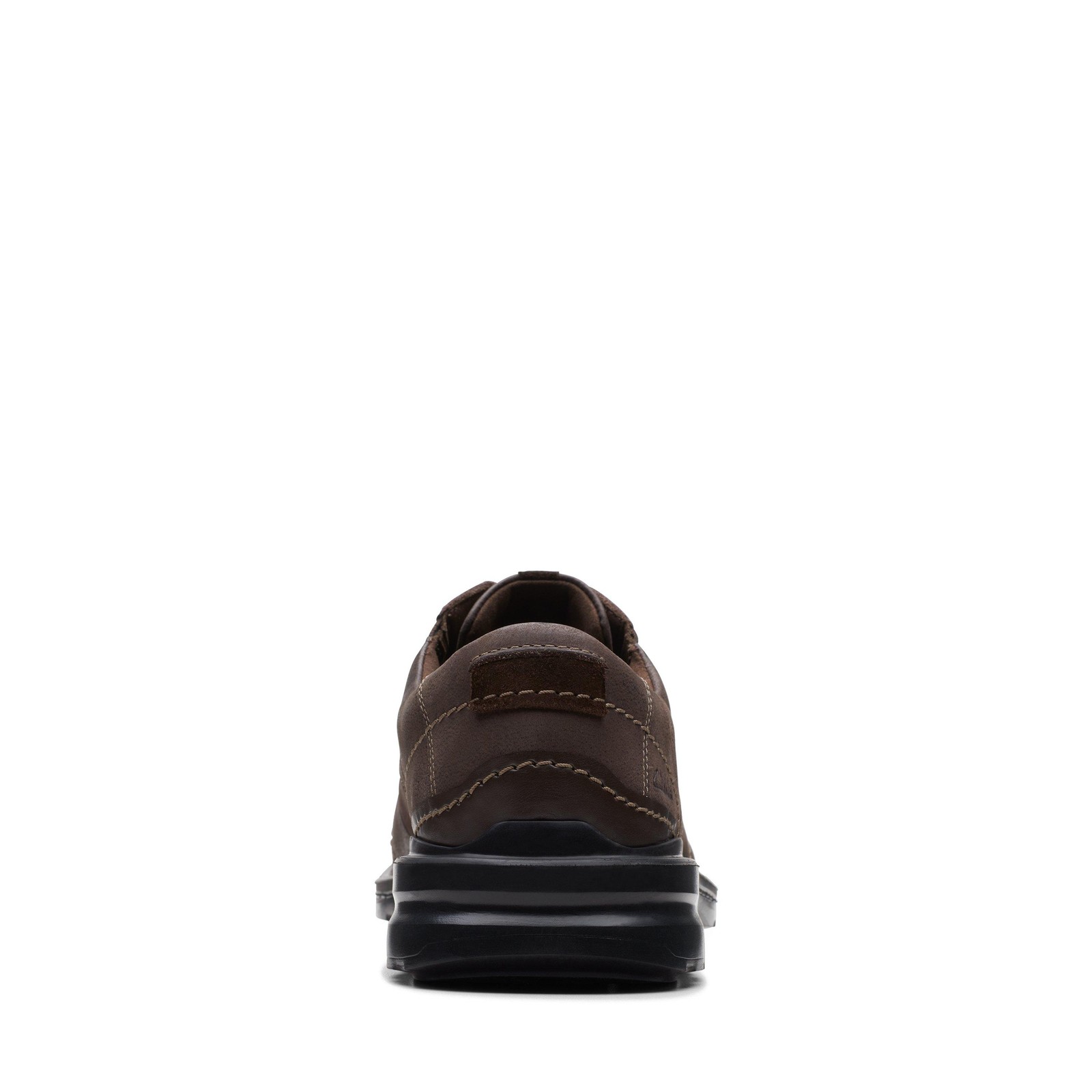 Clarks Mens Gessler Lace Brown Leather Dress Casual,Casual Shoes