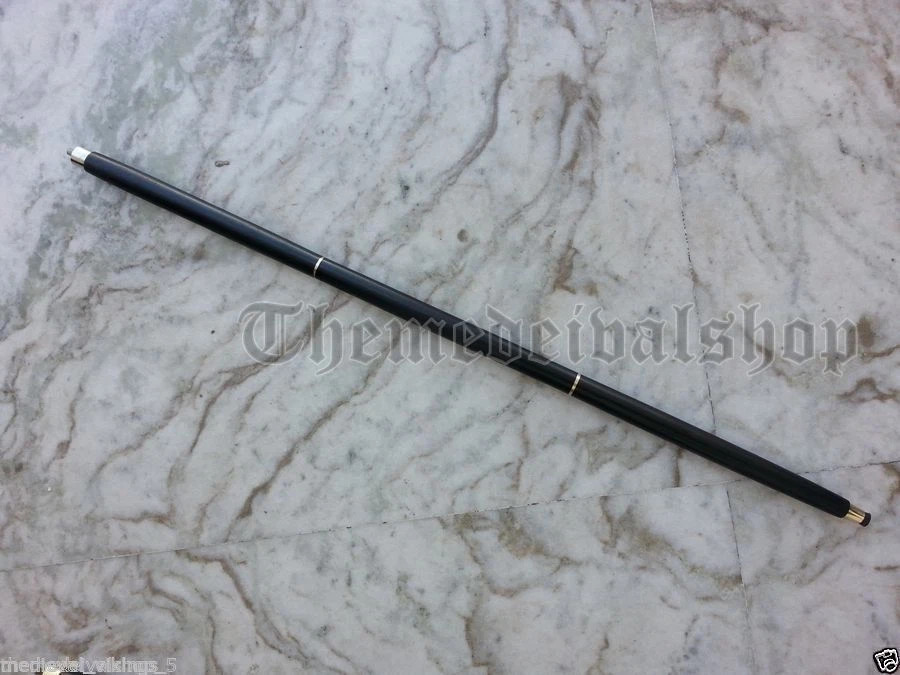 Silver Vintage Designer Victorian Brass Handle Wooden Walking Stick Cane