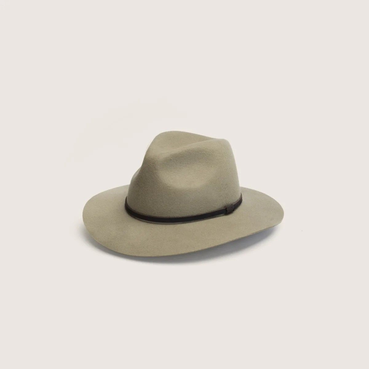 Will & Bear Anderson Sage Crushable Felt Wool Hat – Size Large