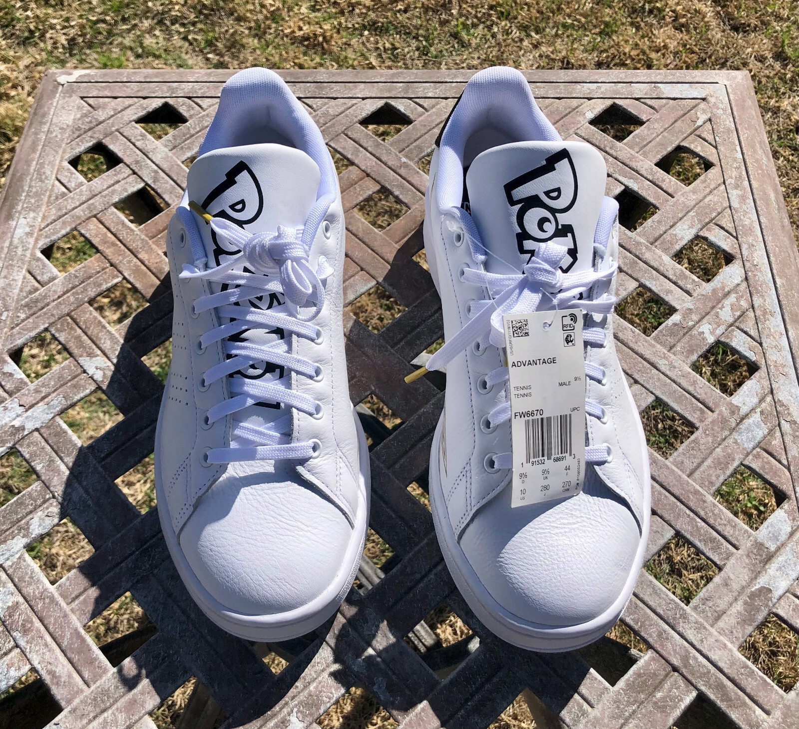 adidas Advantage x Pokemon Cloud White Men’s Size 10 FW6670