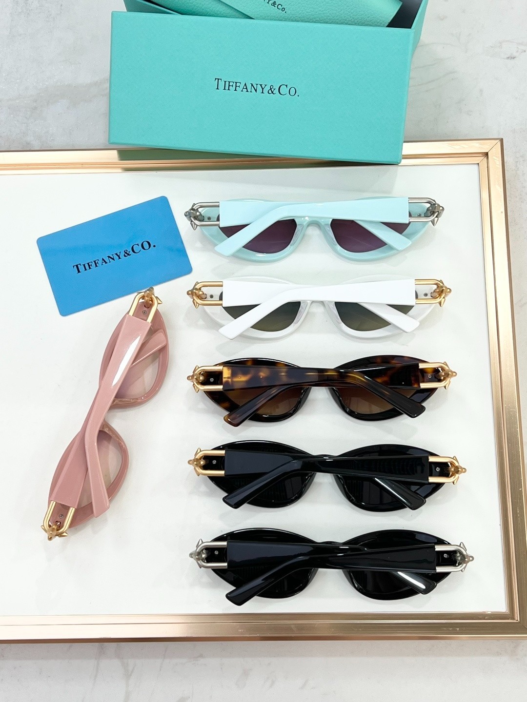 Elevate your style with the timeless elegance of Tiffany & Co. Cat Eye Sunglasse