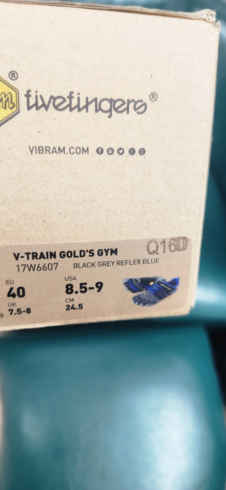 Golds Gym Limited edition Vibram Five fingers Collab NWT Men’s size 37 to 42