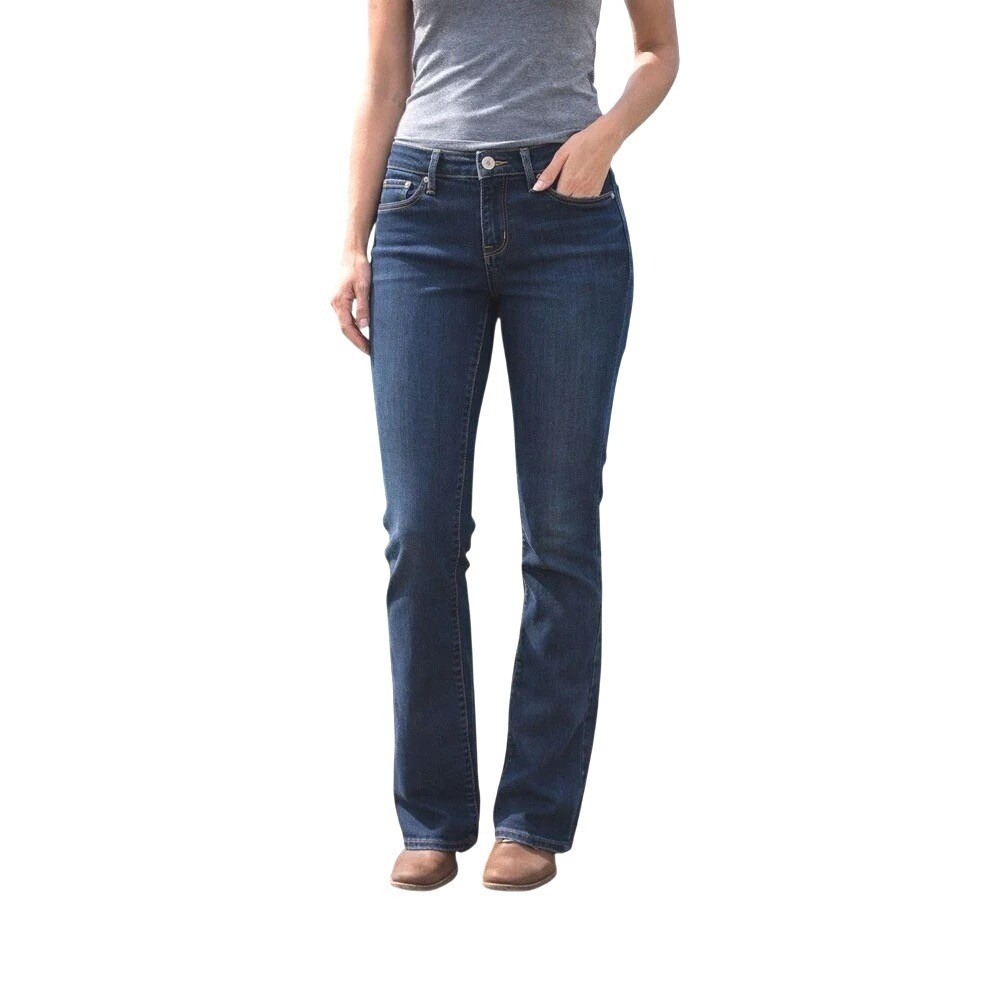Levi’s Slight Curve Classic Straight Leg Denim Jean Blue Women’s Size 8 Midrise