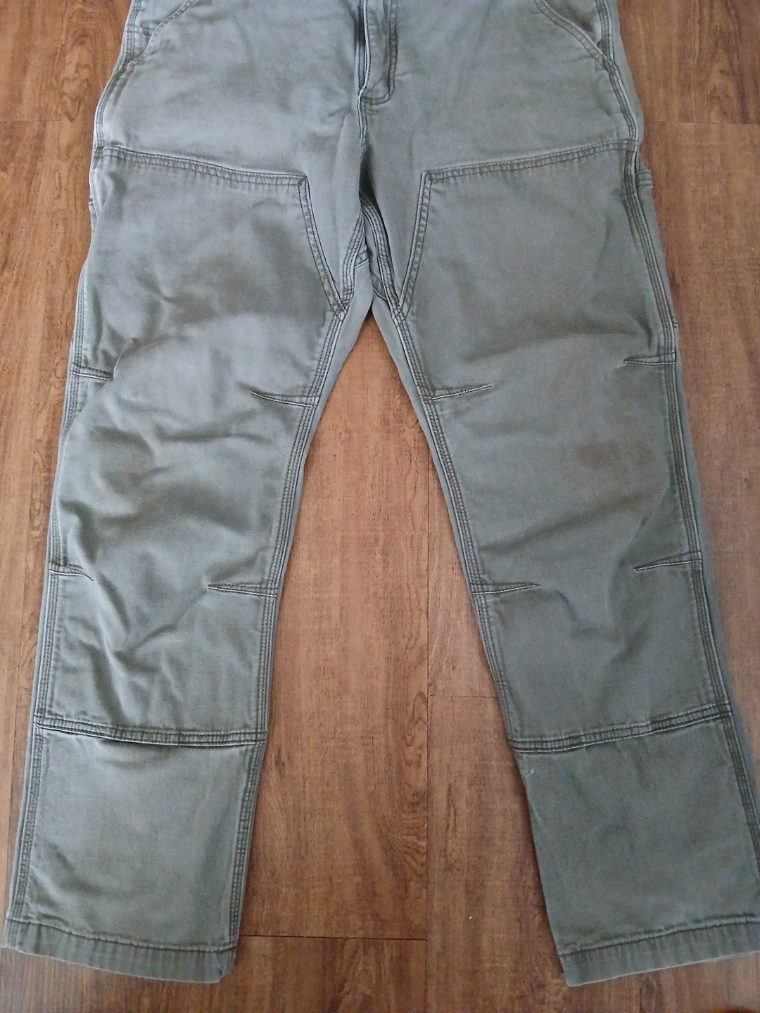 Carhartt Relaxed Fit Double Knee Pant 34×29 Grn/102802-217