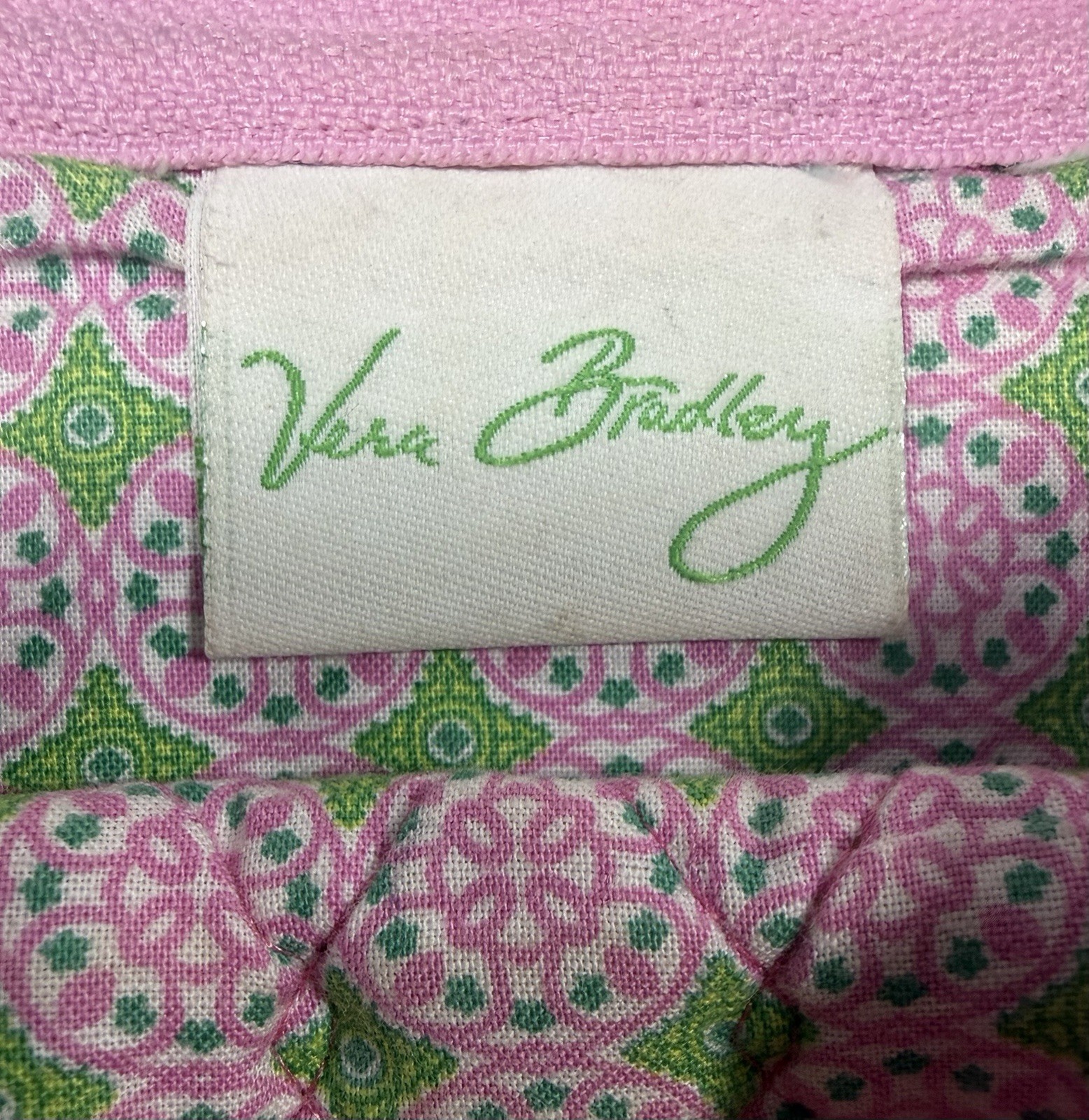 Vera Bradley Hipster Crossbody Bag in Pinwheel Pink Y2K Retired Print 11”x10”
