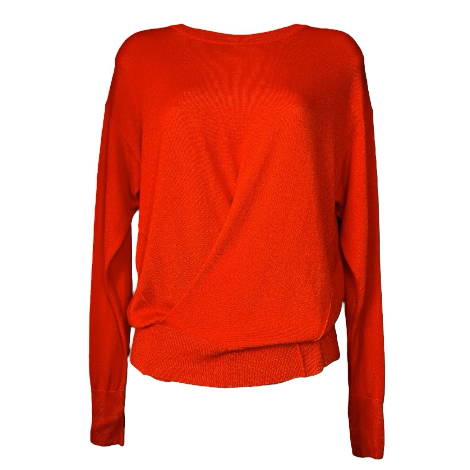 Isabel Marant Cashmere Silk Knit Jumper – Faux Wrap Sweater, FR36