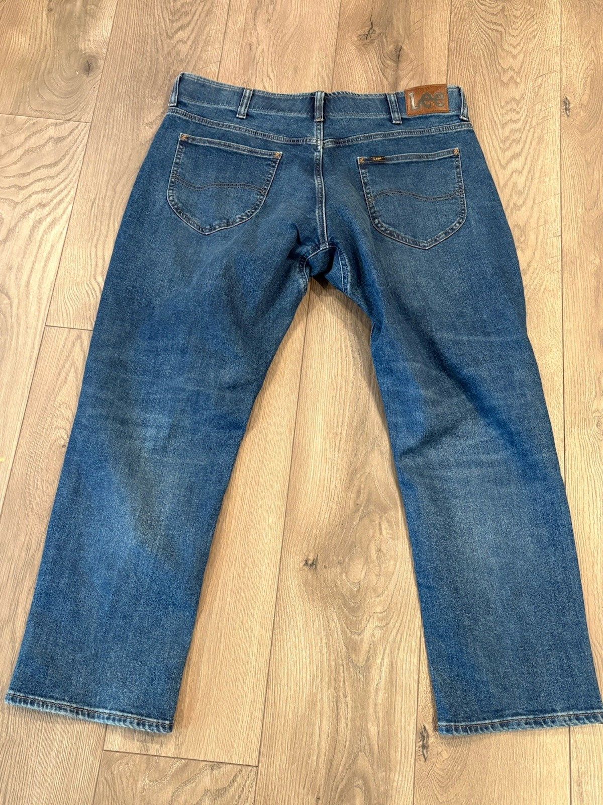 Lee Extreme Motion MVP Denim Jeans Men’s 38×29 Blue Athletic Fit