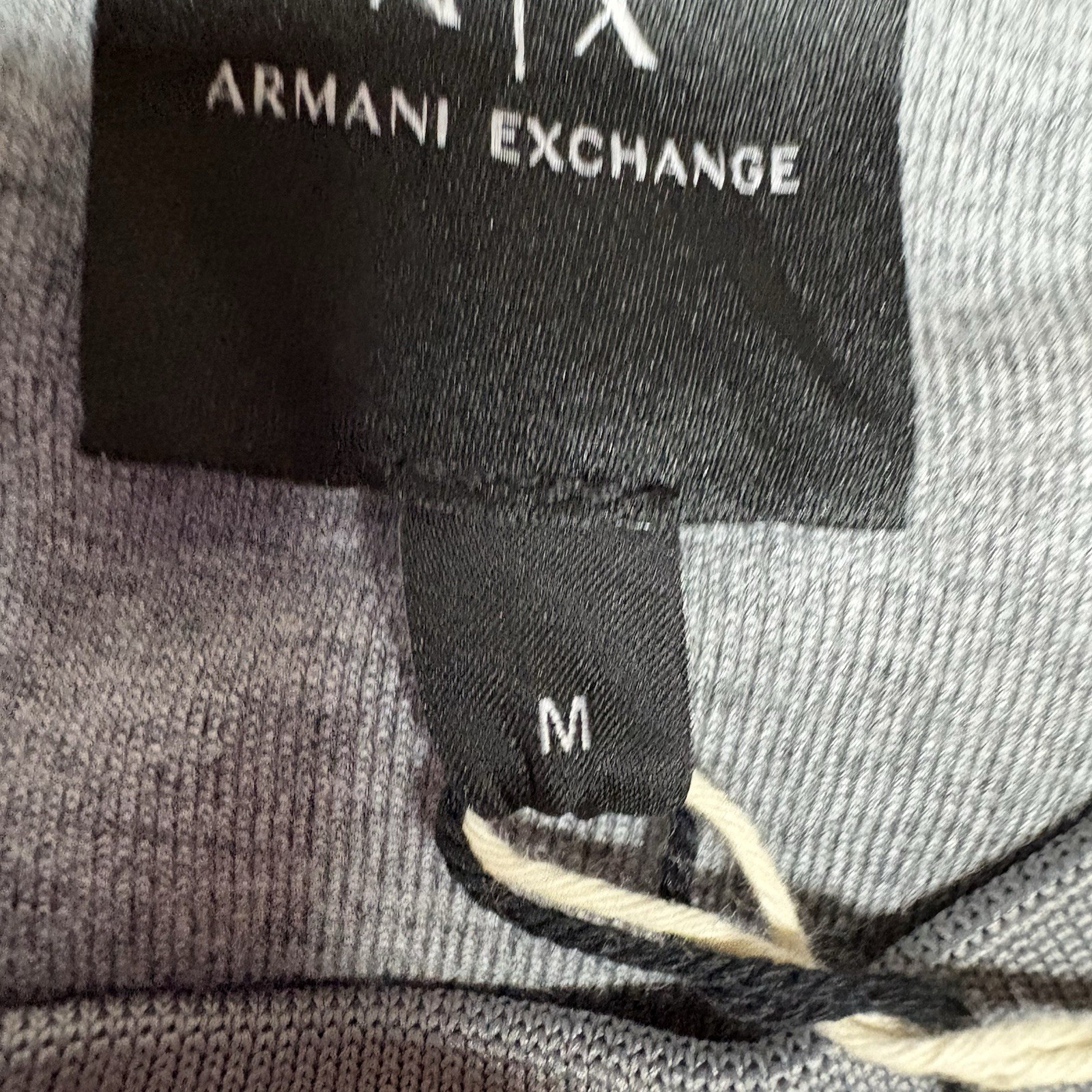 NWT Armani Exchange A|X Logo Crewneck Sweatshirt Gray Men’s Size Medium