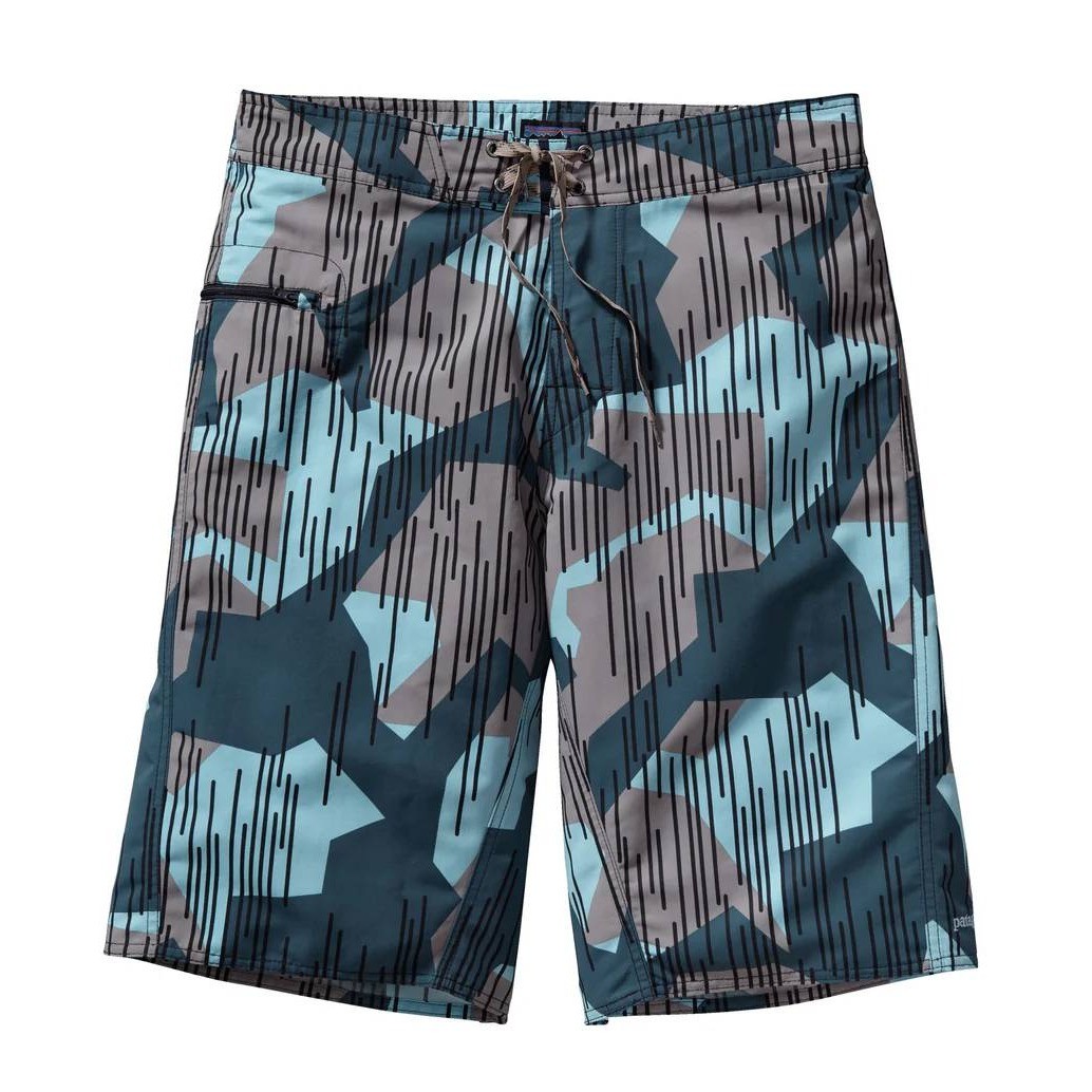 Patagonia Men’s Twenty-Three’s Wavefarer Board Shorts in Land Quilt Sky Size 32