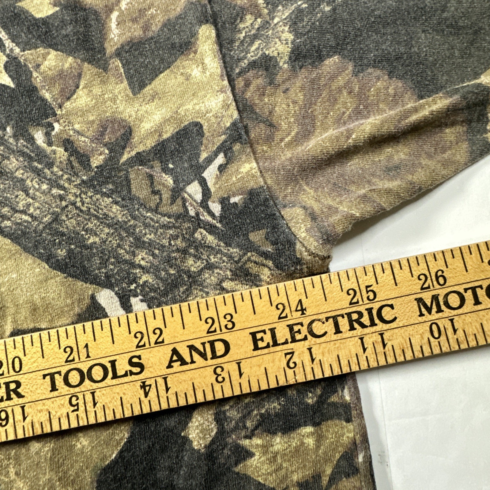 Jerzees Mossy Oak Outdoors Mens Camo Tshirt Sz- XL #2532