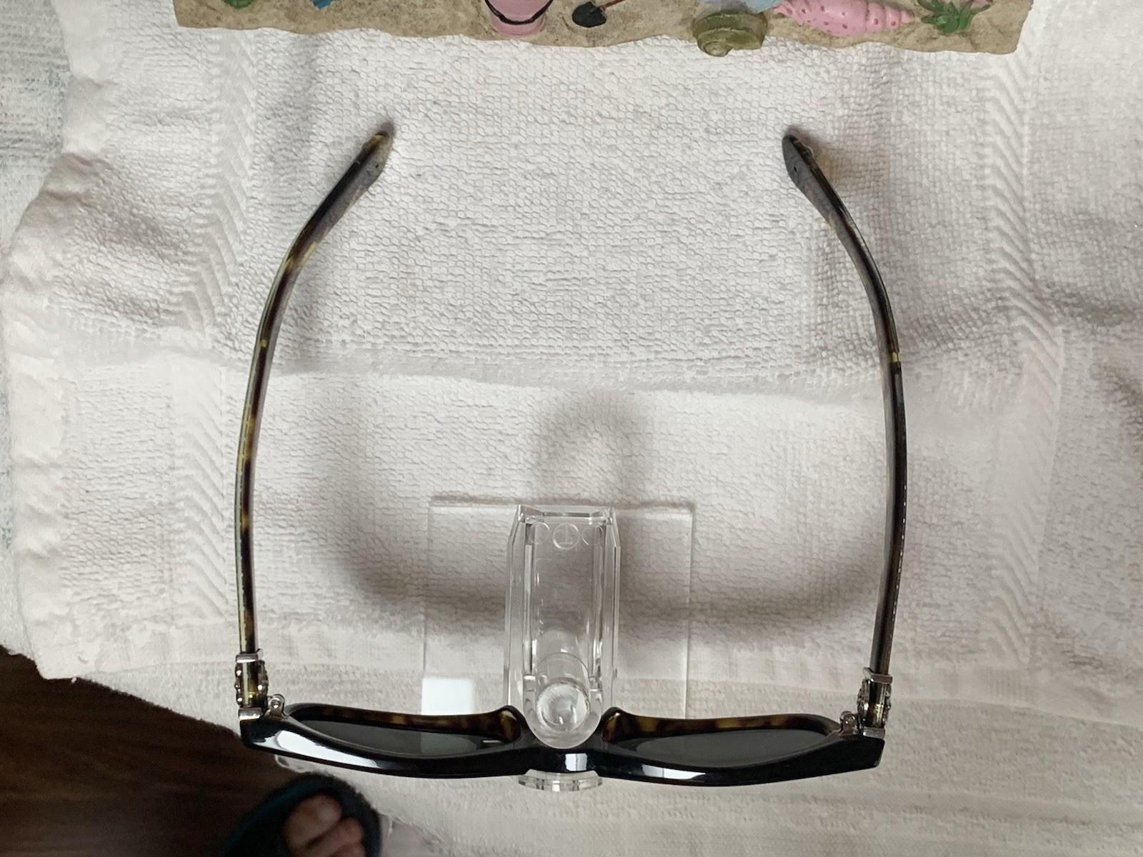 Chrome Hearts (Replica) Style Splat 55-17 Polarized Gray w/Blue mirror NEW