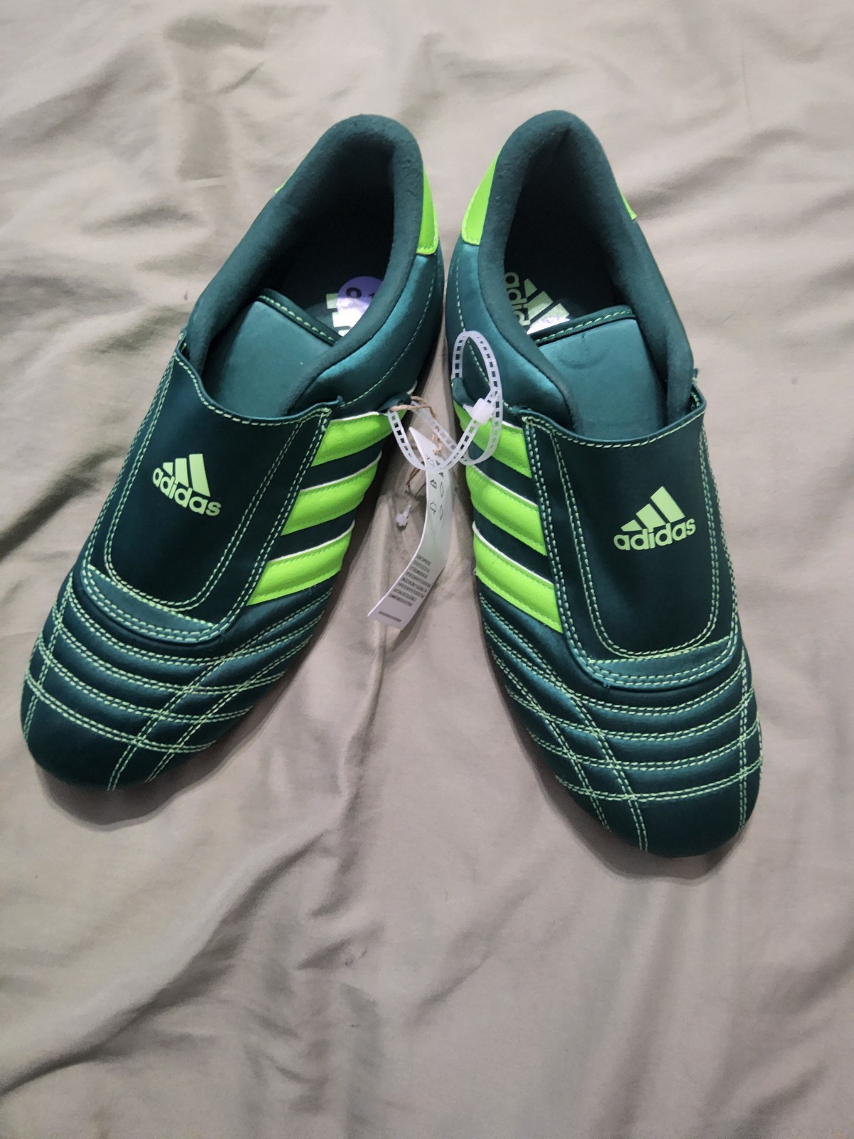 Adidas Originals Taekwondo JQ8210 Green Women Size 8.5