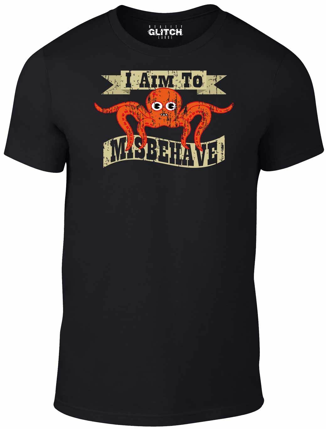 I Aim To Misbehave Men’s T-Shirt – Serenity Firefly Movie TV Film Inspired by