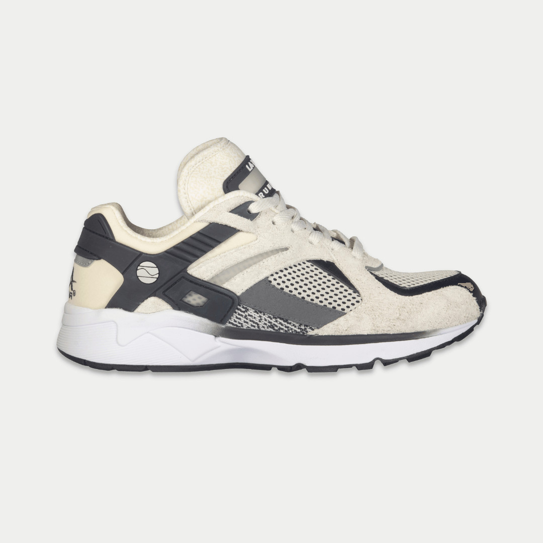 LA Gear Mens Catapult – 2022 Genuine Leather Lighted Tongue Low Top