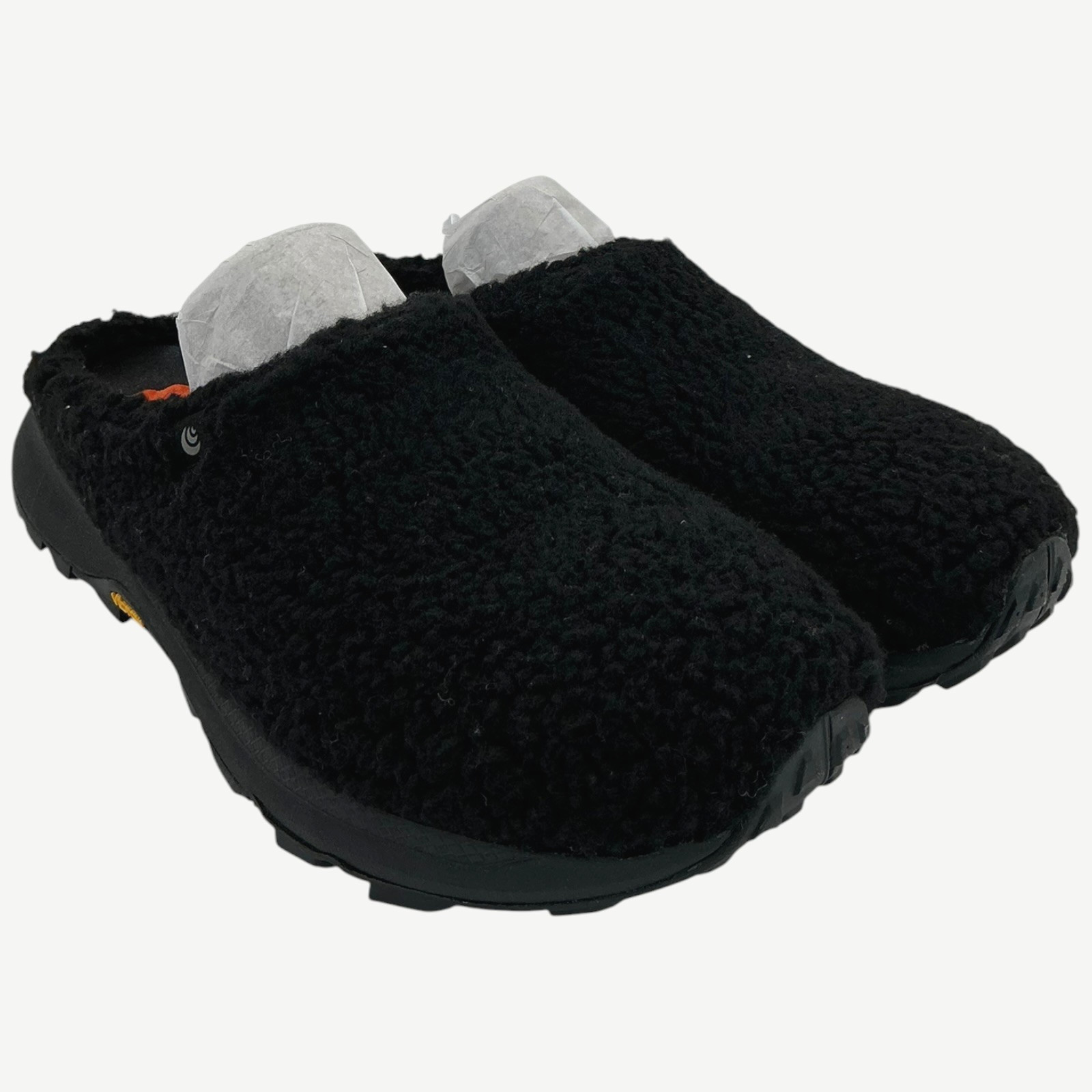 Topo Athletic Revive Men’s Size 10 Black Fleece Slip On Shoes NIB