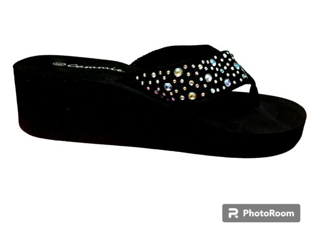 NEW Q9-JEWELS SOFT MEMORY FOAM FOOT BED COMFORT SANDAL ALL DAY COMFORT