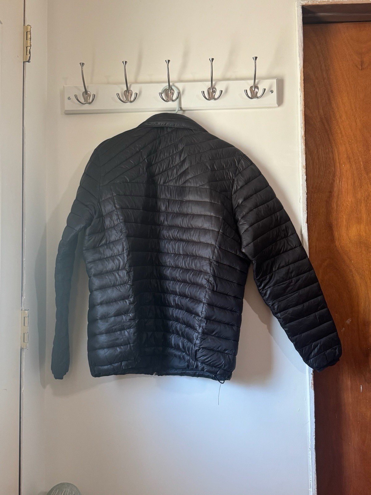 Boulder Gear Men’s Black Quilted Puffer Jacket Full Zip Stand-Up Collar XL