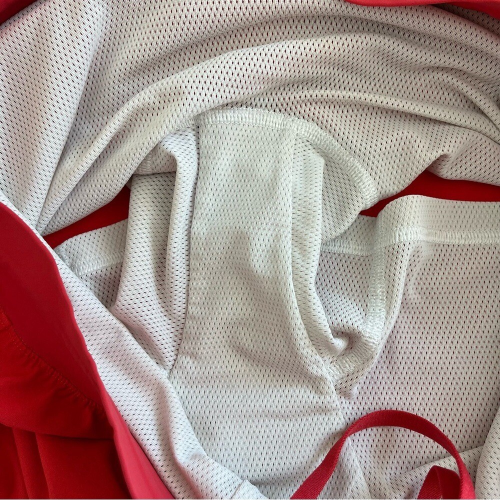 Lululemon Men’s Train To Beach Shorts Red Large Lined active workout