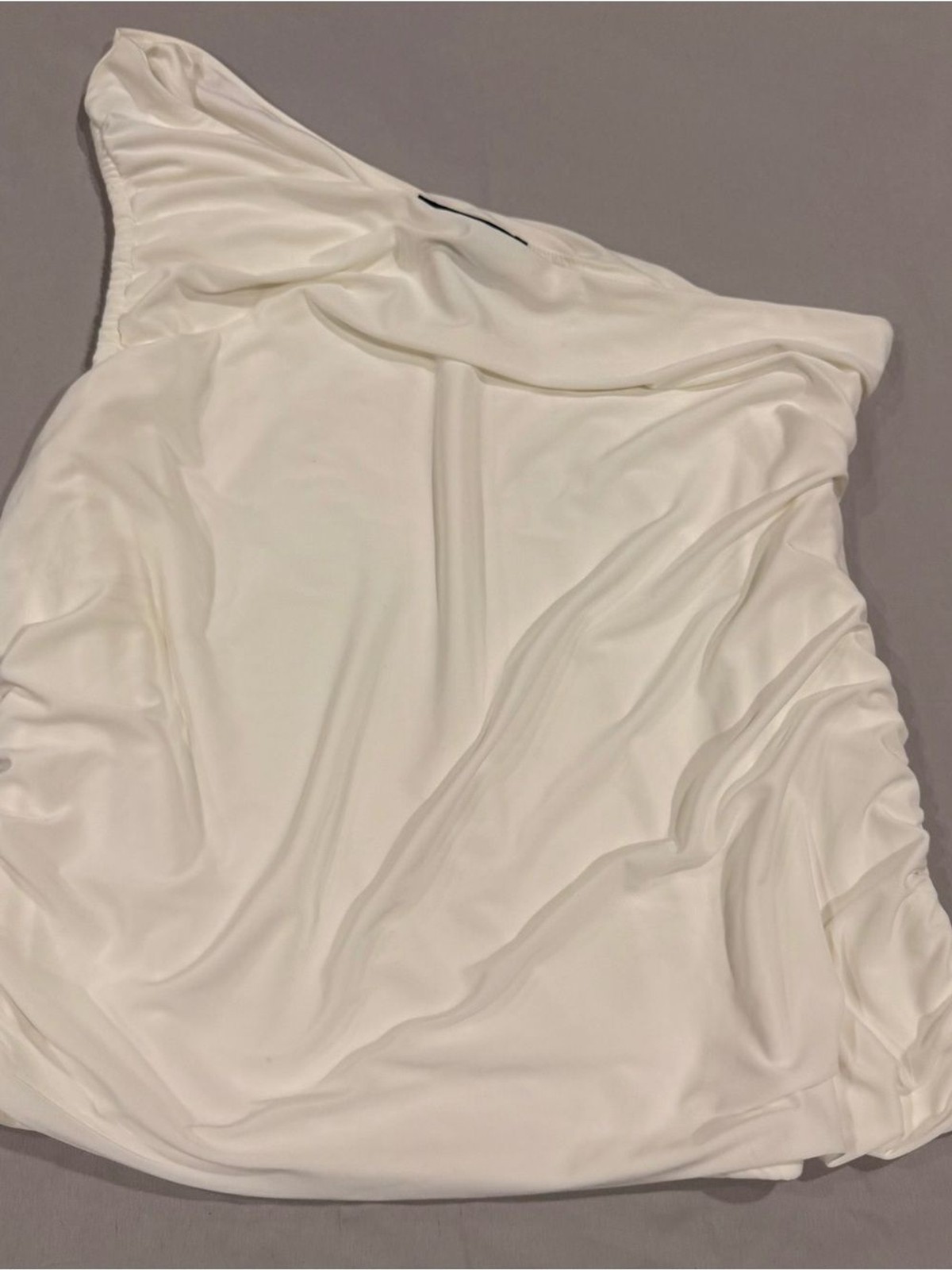 Forever 21 Cream One-Shoulder Women’s Dress