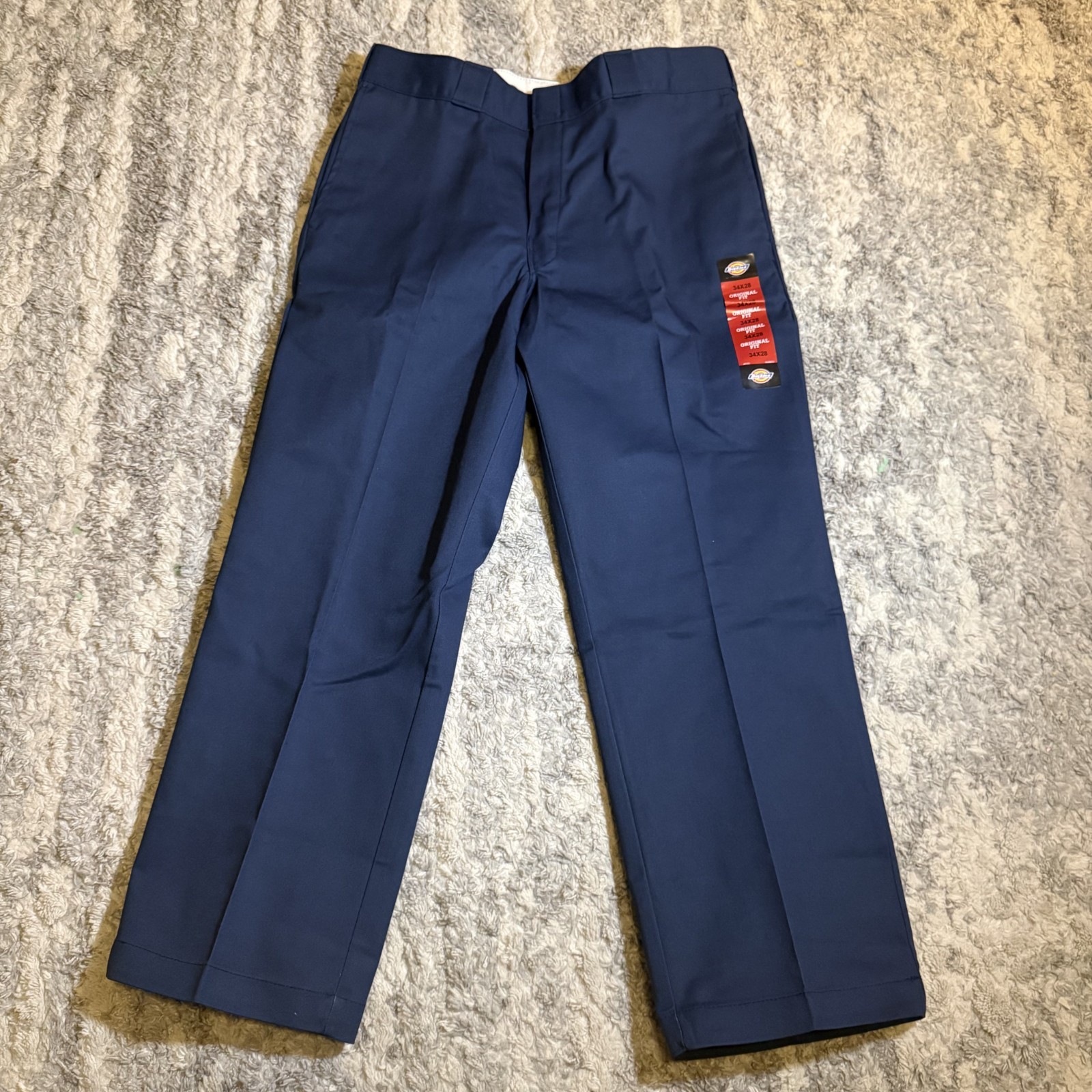 Dickies Men’s Original 874 Work Pants – Size 34×28, Navy
