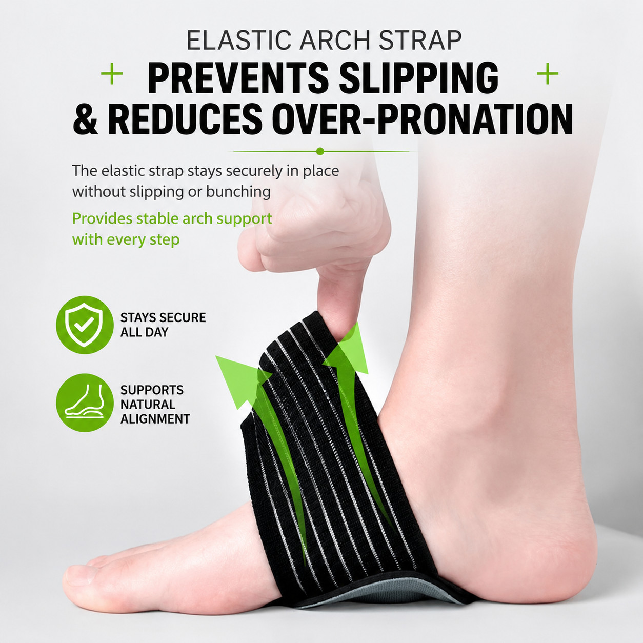 Orthotic Arch Support Insoles for Flat Feet Pain Relief Shoe Inserts Pad Heel US