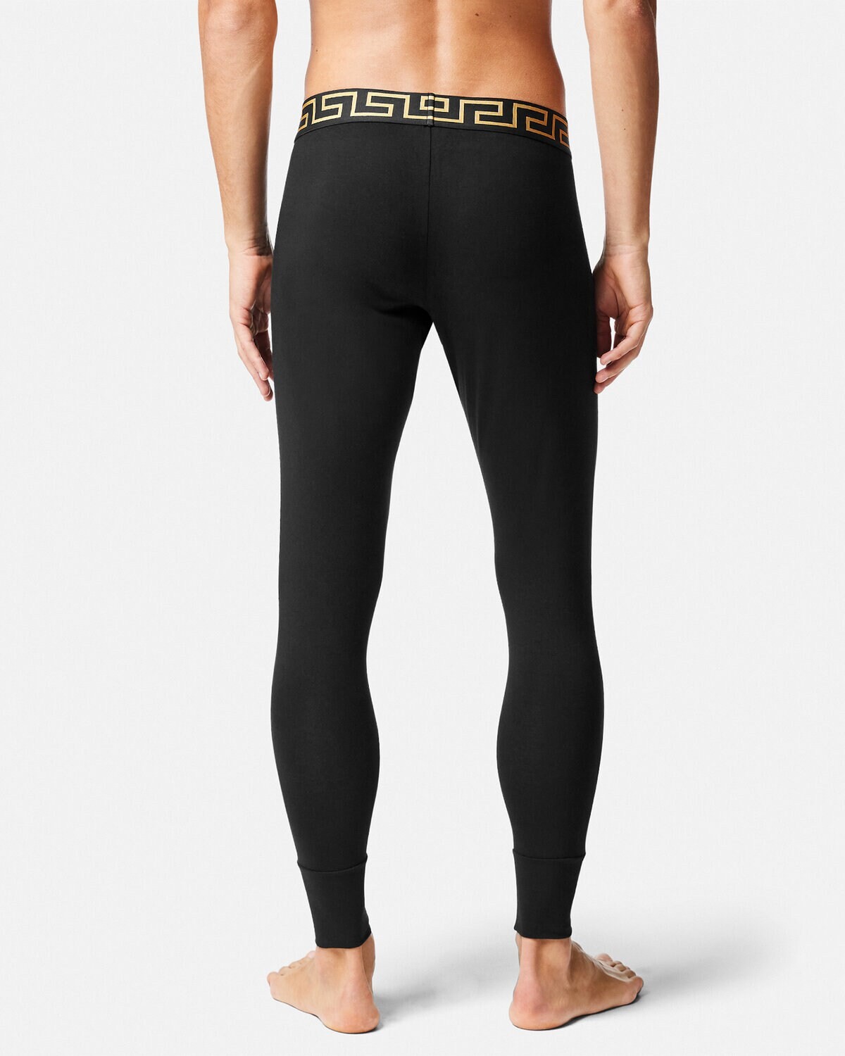 Versace Men’s Long John Underpants “Greekkey” Underwear Versace Sz 7 US XL IT 54