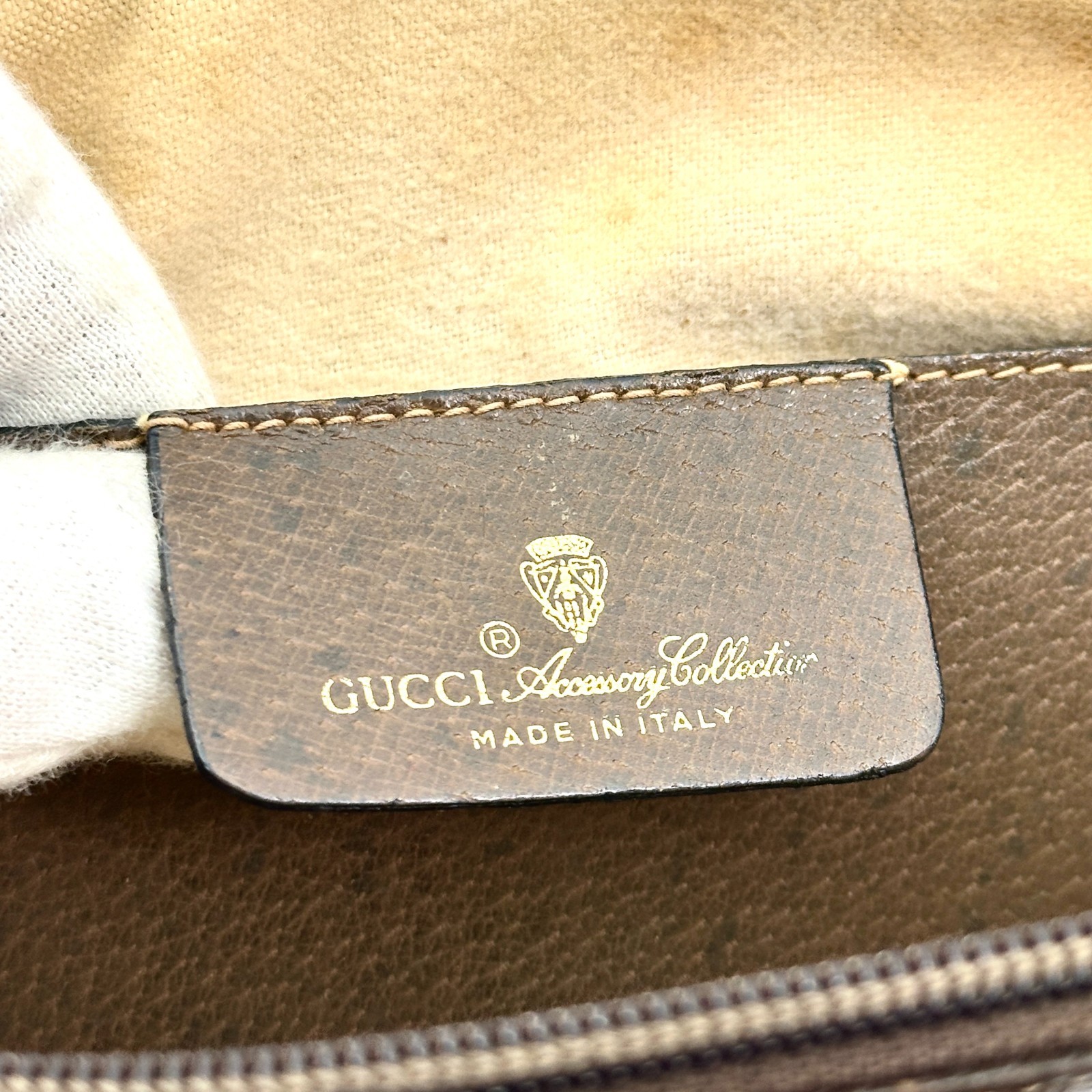 Vintage GUCCI Sherry Shoulder Bag GG