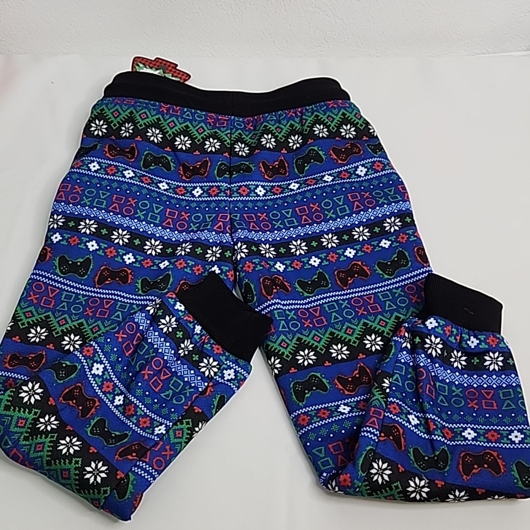 ADTN American dream team Network Sherpa Lined boys small 6/7 sleep pants gaming
