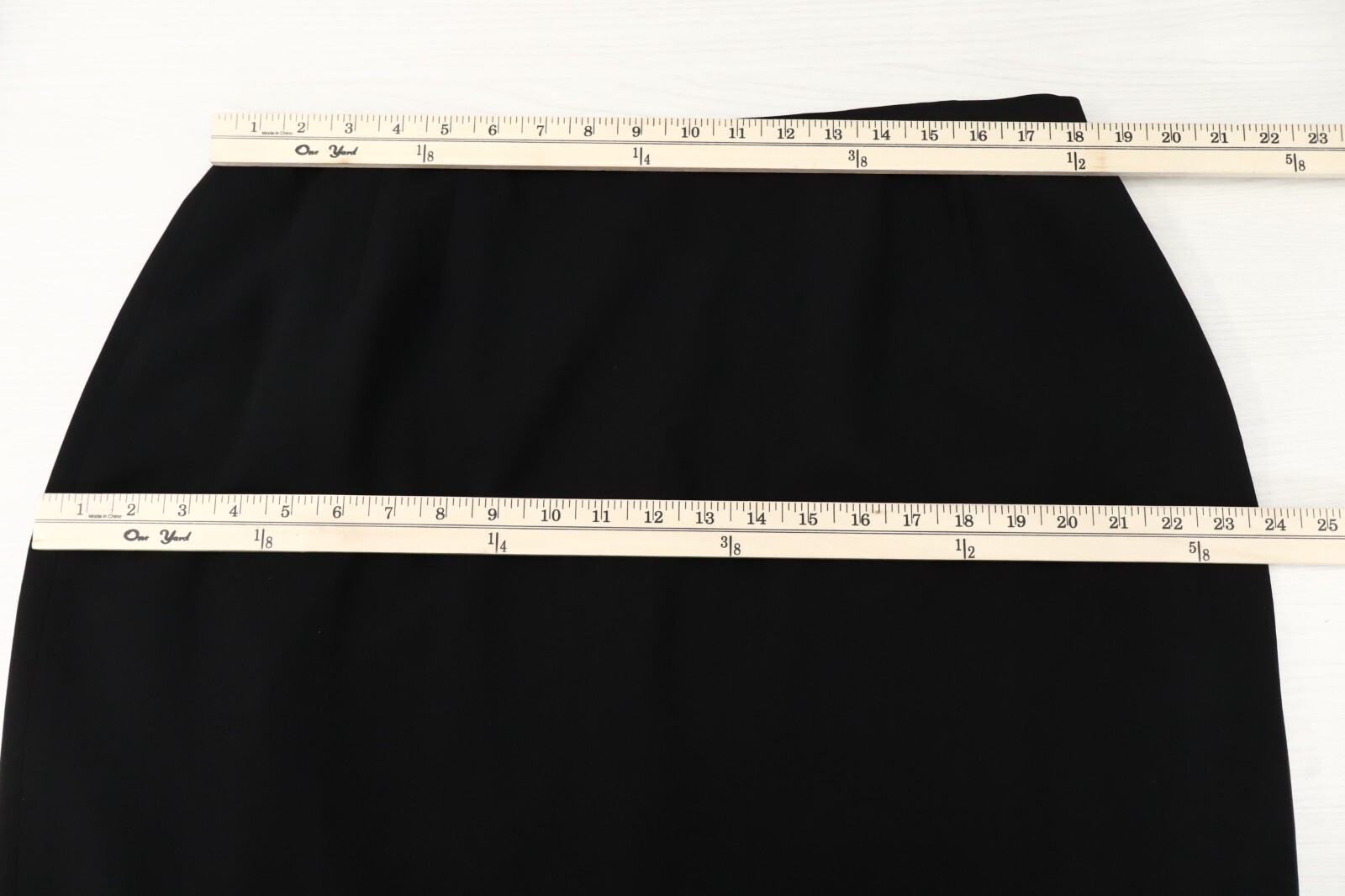 AUGUST MAX WOMAN Women’s Acetate Polyester Long Pencil Skirt Black 16W Plus