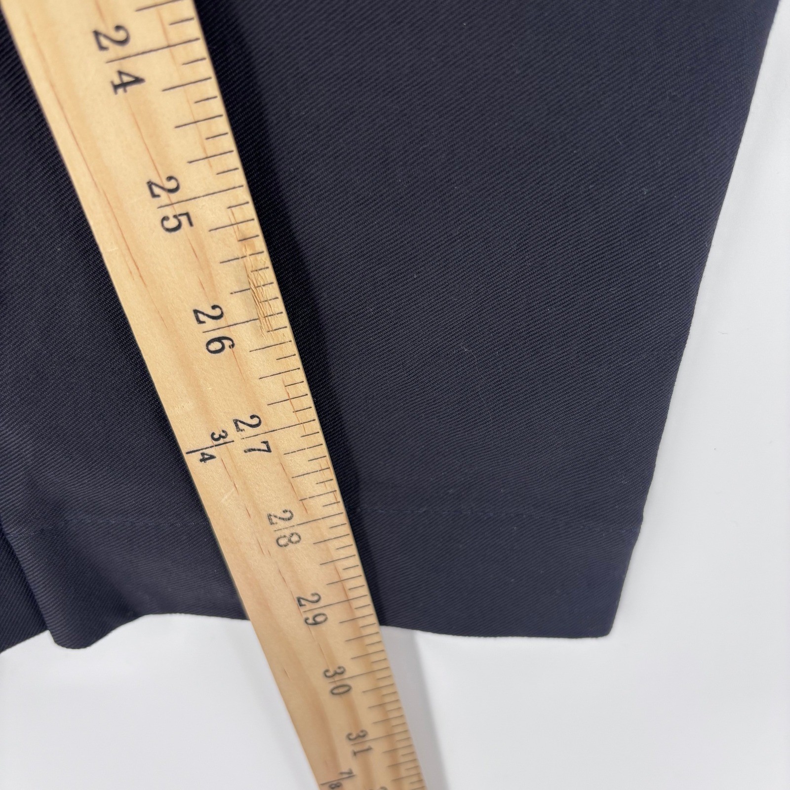 Outlier NYC Strongtwill Dungaree Pants Men 30×29 Navy Blue 2 Way Stretch + DWR
