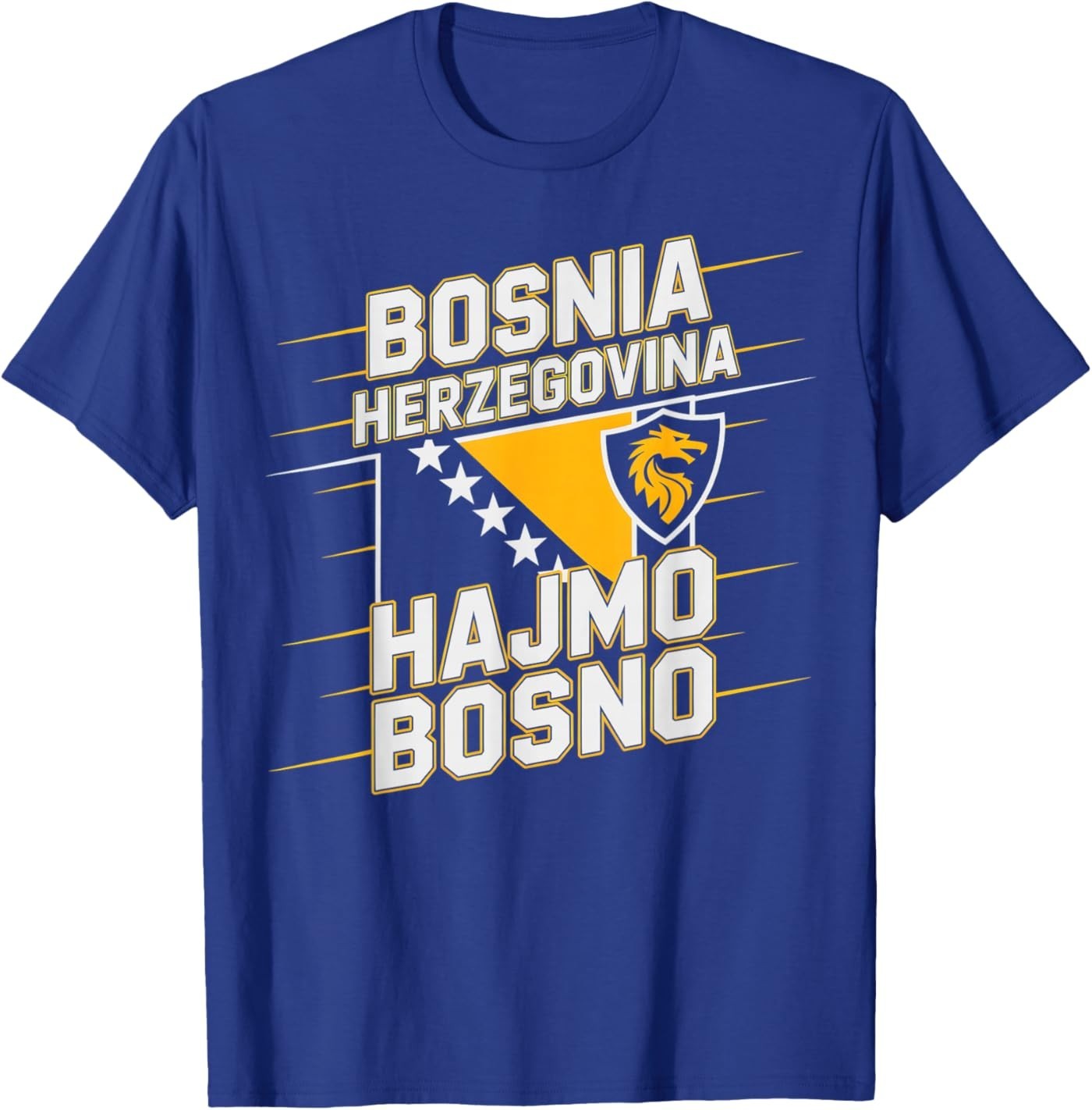 Proud Bosnia Herzegovina Cheer Country Favorite Spirit Game T-Shirt