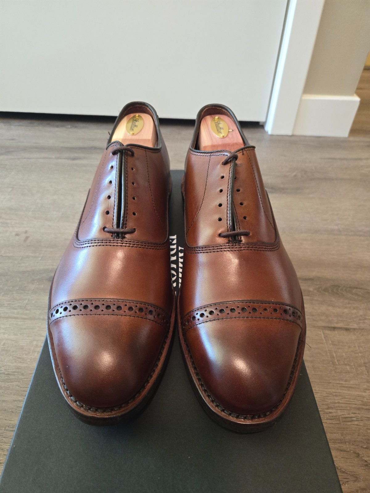 Allen Edmonds Fifth Avenue Chile Cap-Toe Oxfords Dainite Men’s Size 9 EE, New