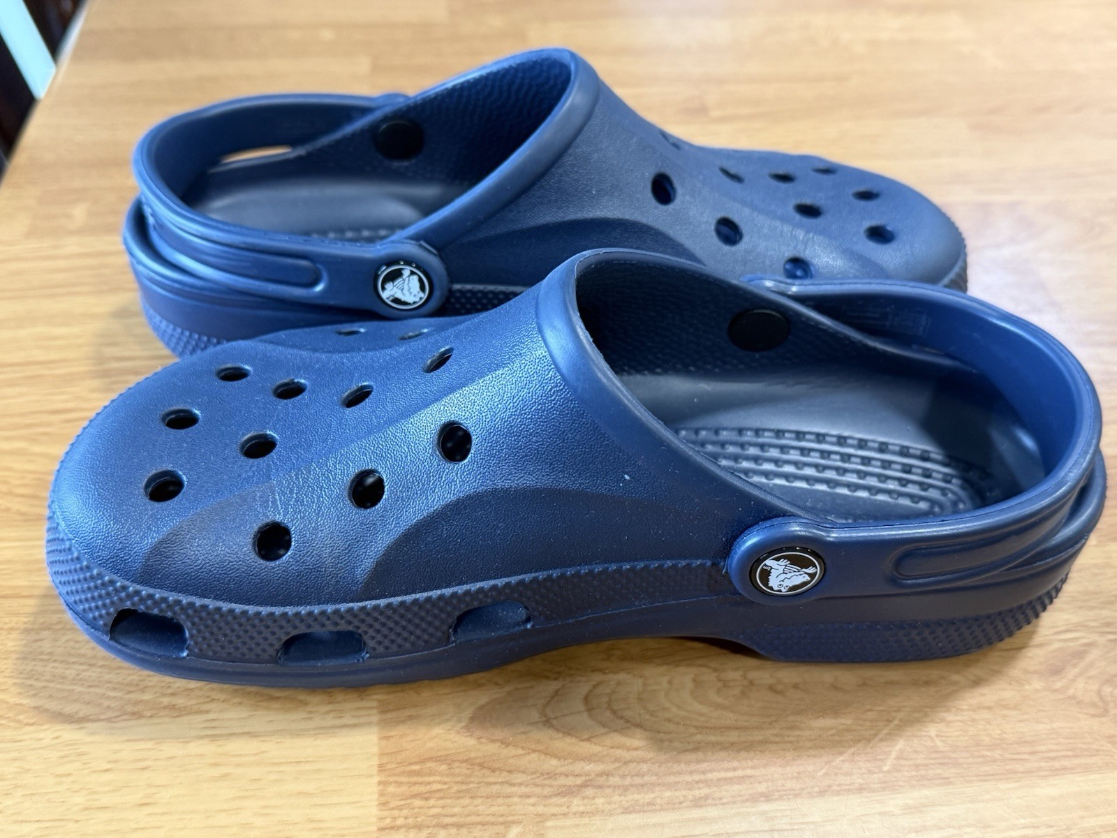 Crocs Baya Clogs Navy Blue Women 8 from my personal collection EUC