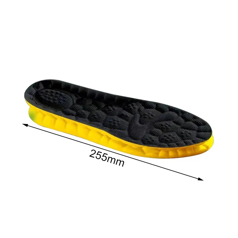4D Sport Insole Super Soft Shoes Sole Pads for Feet Shock Absorption Baskets Sho