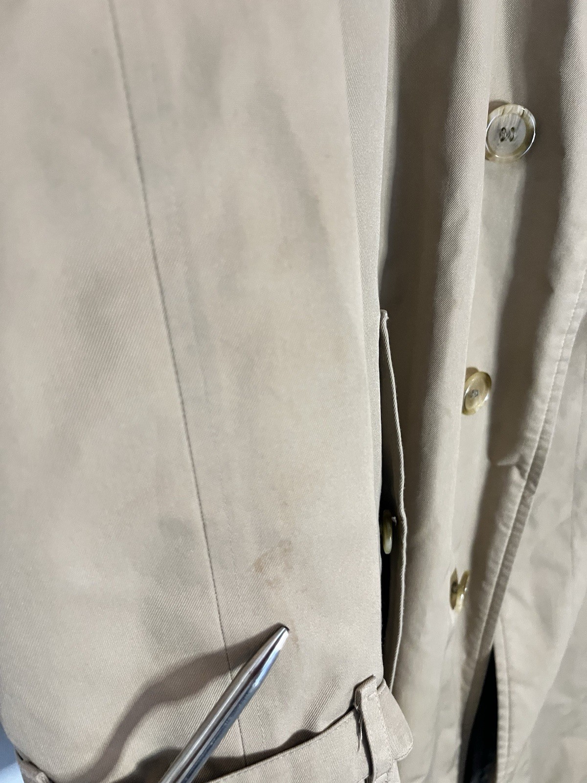 Vintage Burberrys Trench Coat With Wool Liner – Men’s 48R