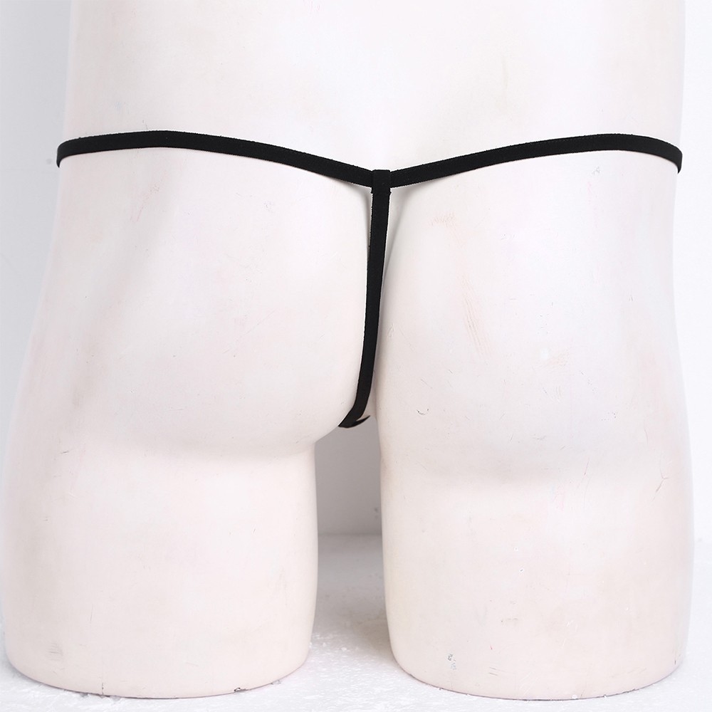 Sexy Mens Lingerie Pouch Bikini Briefs Jockstrap Pant G String Thongs Underwear