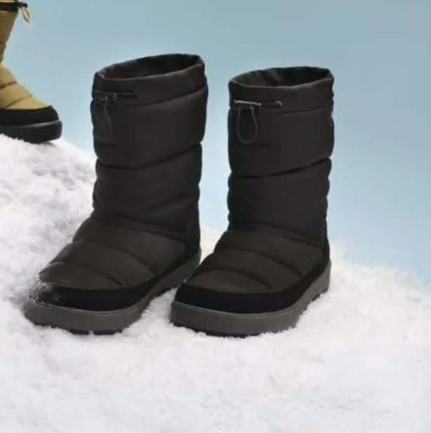 Ozark Trail Men’s SIZE 12 Puffer Snow Boots 3M THINSULATE WATERPROOF BLACK NEW