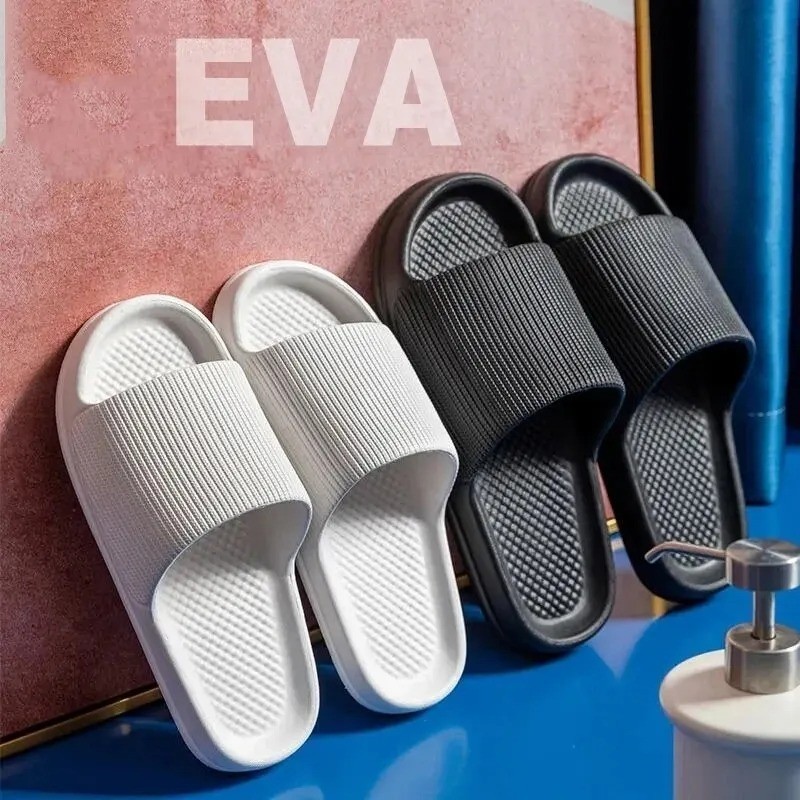 Soft Sole Massage EVA Bathroom Slippers Non-Slip Shower Slides Unisex Shoes
