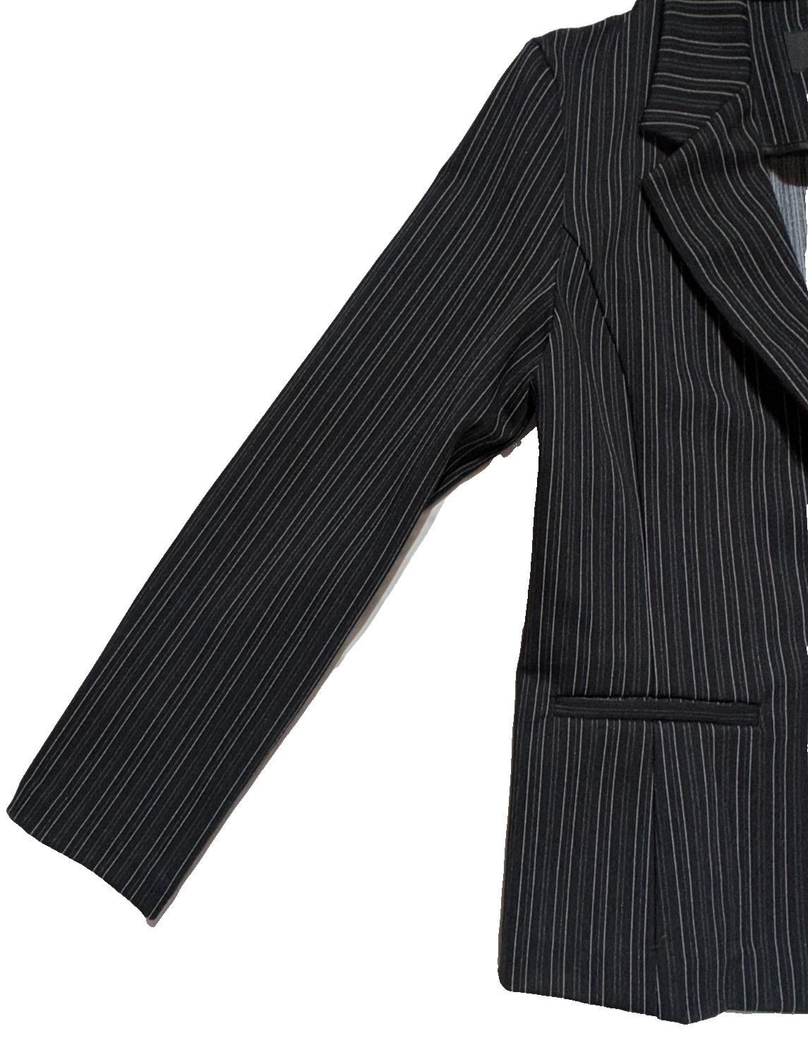 Liverpool Los Angeles Pinstripe Blazer Jacket Womens Small NWT Stretch Corporate