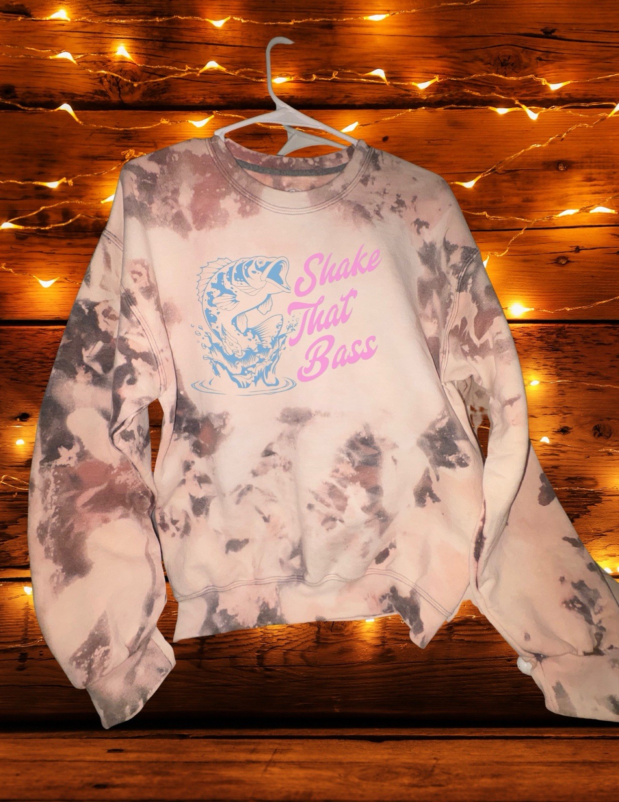 Cowhide Bleached Sweatshirt Unisex