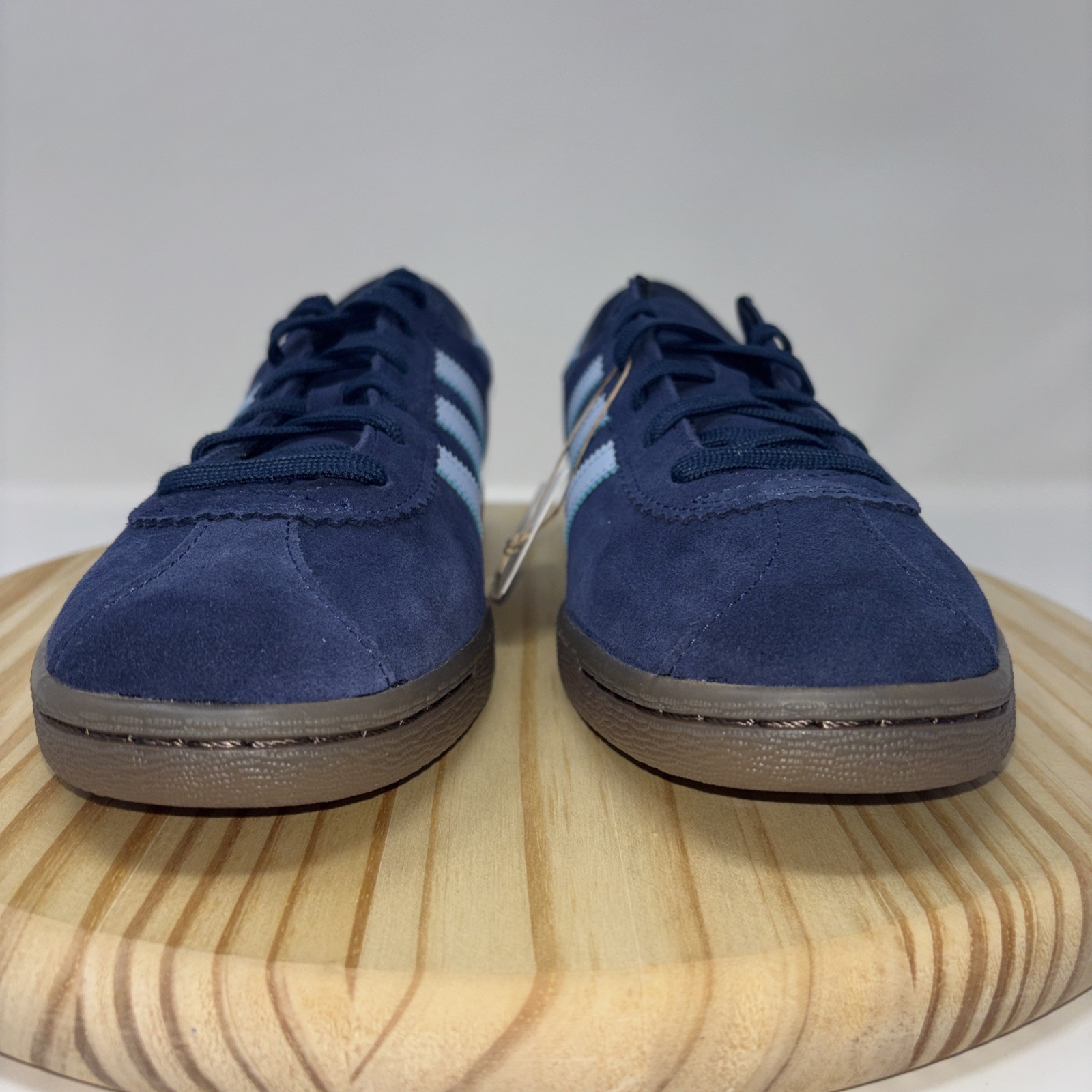 New! Adidas Stadt Night Indigo Navy Gum Originals Men’s US Sz 12