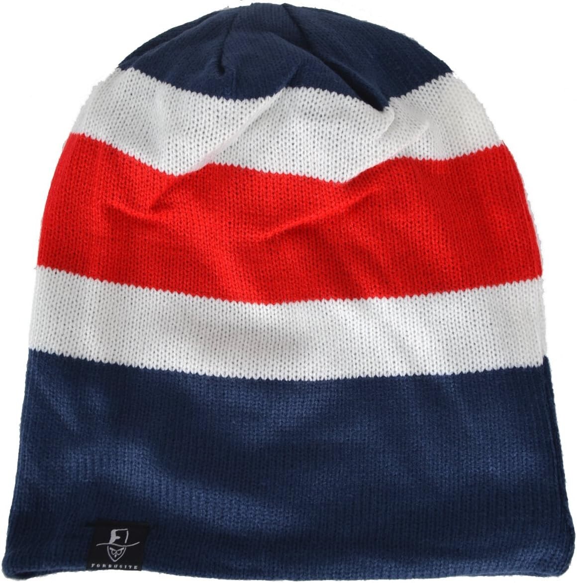 Men’s Oversize Skull Slouch Beanie Large Skullcap Knit Hat