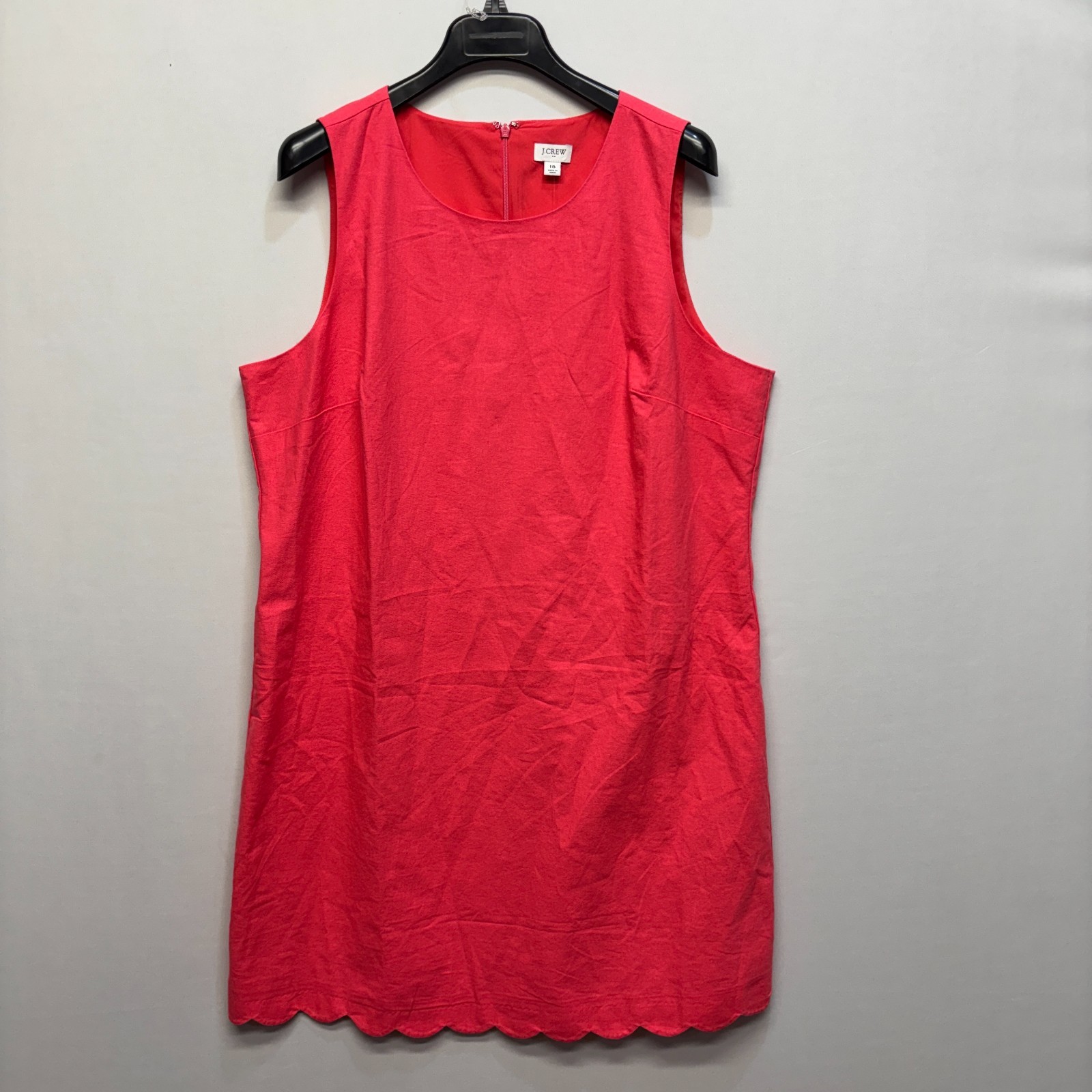 NWT J. Crew Women Sleeveless Shift Dress Size 18 Linen Blend SP24 C086 -11