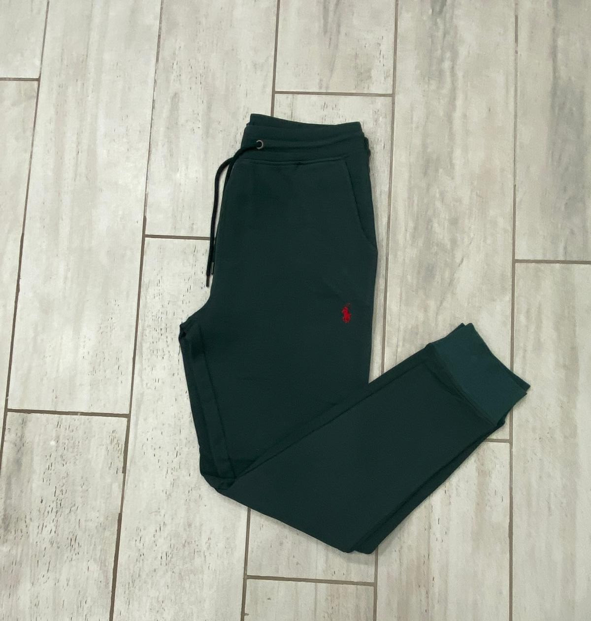 Polo Ralph Lauren Men’s Full Tracksuit Set Hoodie & Jogger Pants Green S-3XL